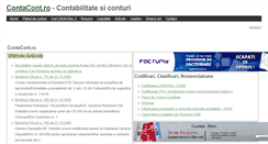 Desktop Screenshot of contacont.ro